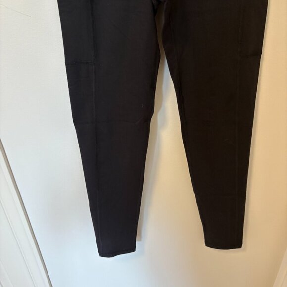 OFFLINE By Aerie The Hugger High Waisted Foldover Legging Black Size S pockets - Picture 6 of 13